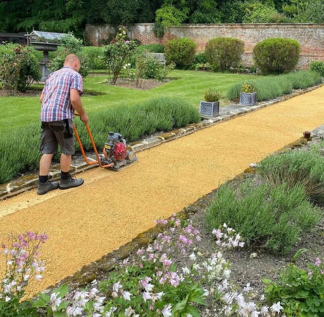 How to lay a Hoggin Self Binding Gravel Path