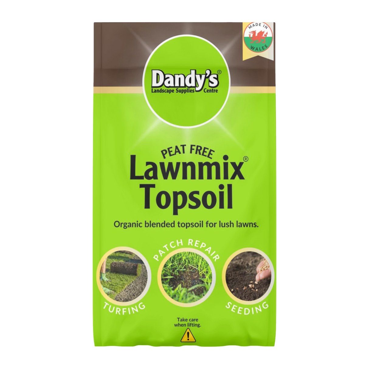 Dandy's Lawnmix Topsoil Handy Bags