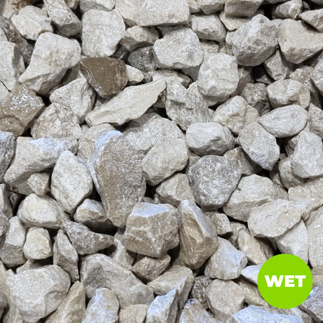 White Grey Limestone Gravel Chippings