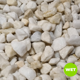 Dandy's Polar White Marble Chippings Bulk Bag