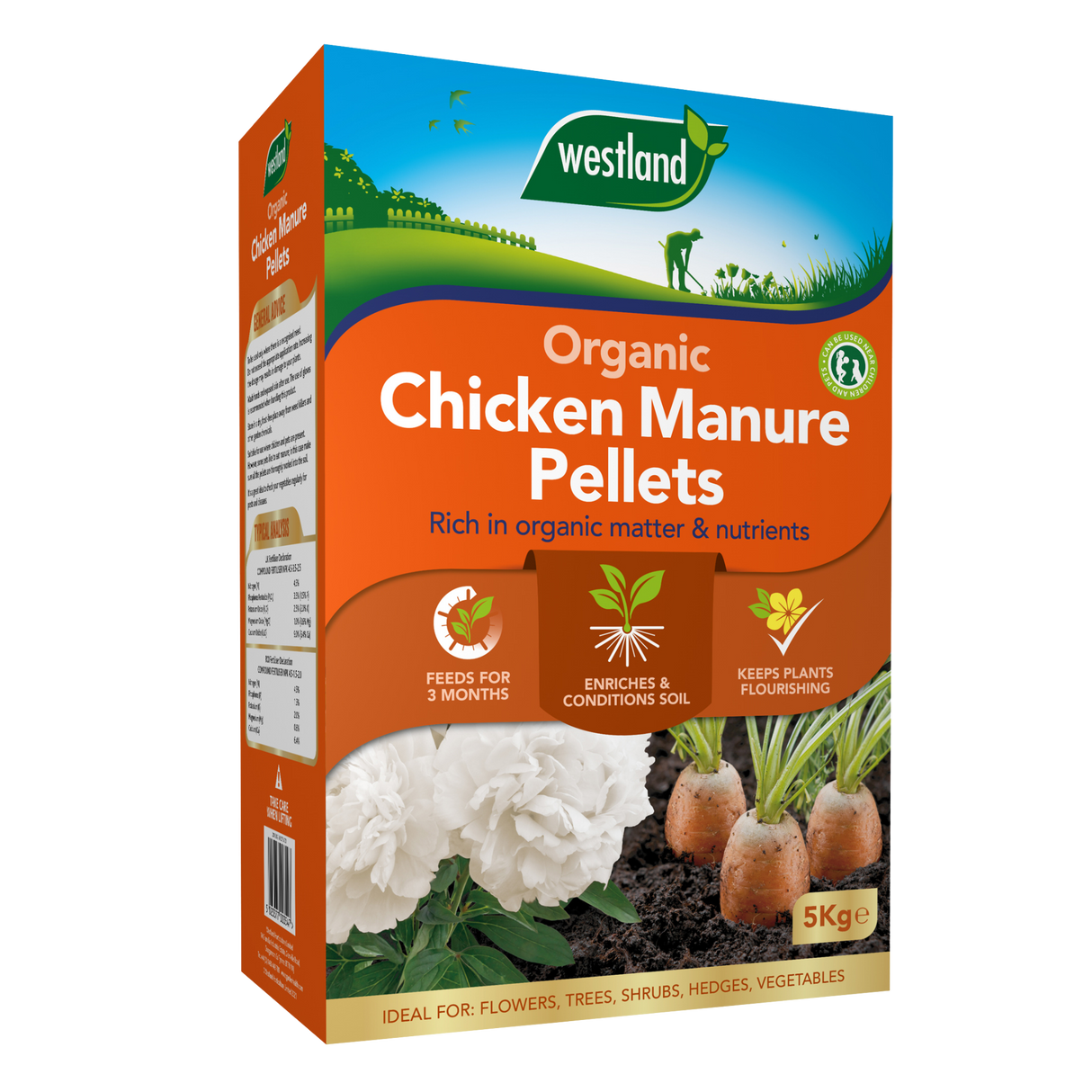 Dandy's Chicken Manure Pellets 5kg