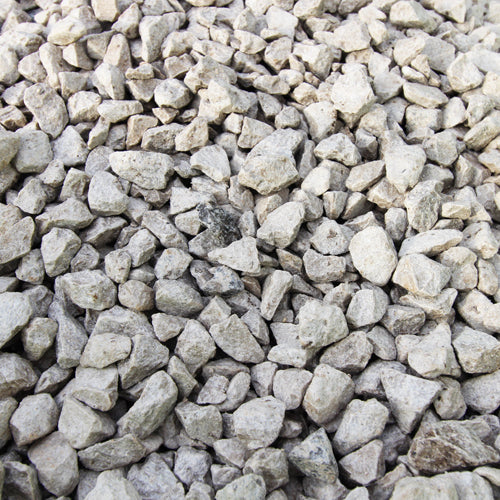 White/Grey Limestone Gravel Chippings.