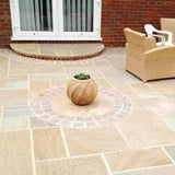 Camel Buff Blend Sandstone Natural Stone Paving | Dandys 