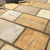 Camel Buff Blend Sandstone Natural Stone Paving | Dandys 