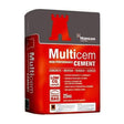 Hanson Castle Multicem Cement 25kg Bags  - paper bags | Dandys 